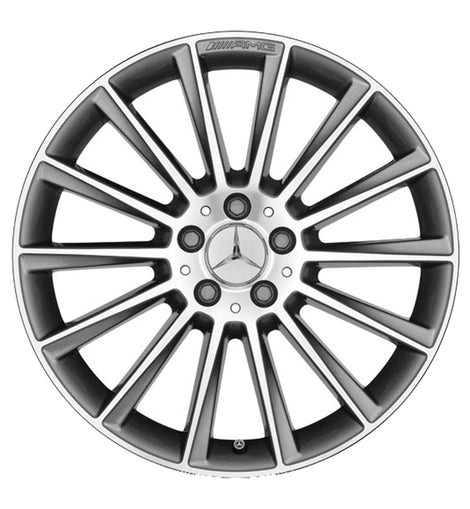 21” Mercedes-Benz GLS AMG Multi-Spoke OEM Complete Wheel Set