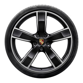 22” Porsche Cayenne Sport Classic OEM Complete Wheel Set