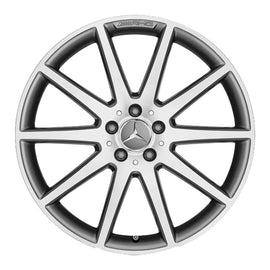 18" Mercedes-Benz CLA AMG 10 Spoke OEM Complete Wheel Set
