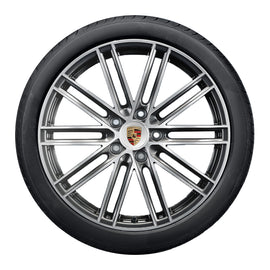 21” Porsche Cayenne ‘911 Turbo’ Design OEM Complete Wheel Set