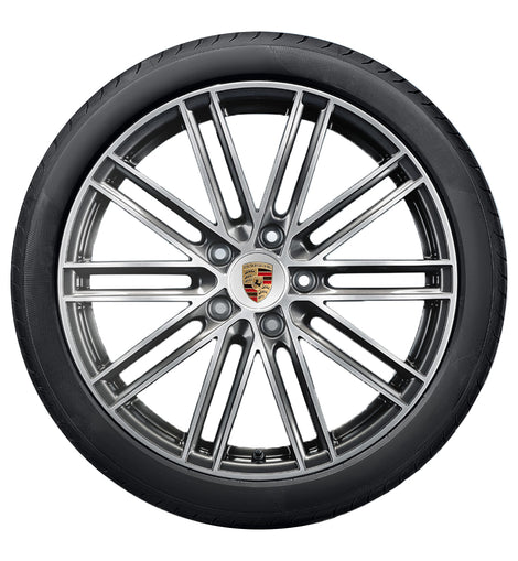 21” Porsche Macan ‘911 Turbo’ Design OEM Complete Wheel Set