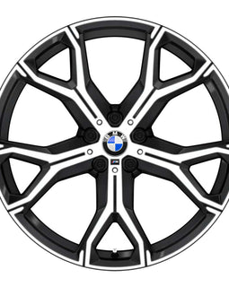 21” BMW X5 / X6 Style 741 M OEM Complete Wheel Set