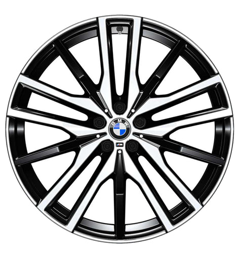 22” BMW X5 Style 742 M OEM Complete Wheel Set