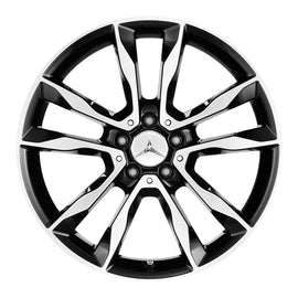 19" Mercedes-Benz GLA 5 Twin Spoke OEM Complete Wheel Set