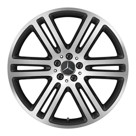 21" Mercedes-Benz GLE 6 Twin Spoke OEM Complete Wheel Set