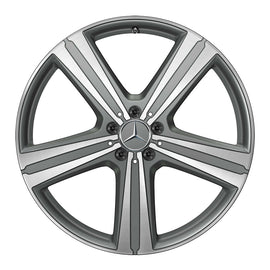 21" Mercedes-Benz GLE 5 Spoke OEM Complete Wheel Set