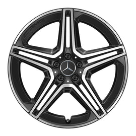 21” Mercedes-Benz GLS AMG 5-Twin-Spoke OEM Complete Wheel Set