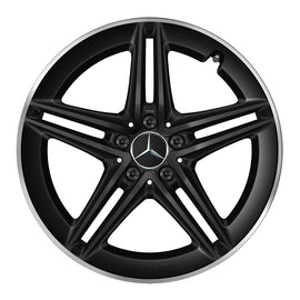 19" Mercedes-Benz CLA AMG 5 Twin Spoke OEM Complete Wheel Set