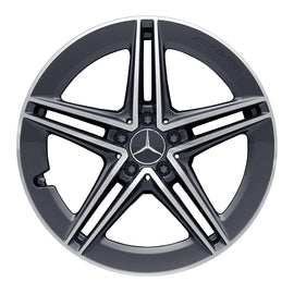 19" Mercedes-Benz C-Class AMG 5 Twin Spoke OEM Complete Wheel Set