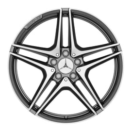 19" Mercedes-Benz C-Class AMG 5 Twin Spoke OEM Complete Wheel Set