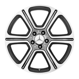 19" Mercedes-Benz C-Class 6 Spoke OEM Complete Wheel Set