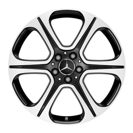 19" Mercedes-Benz E-Class 6 Spoke OEM Complete Wheel Set