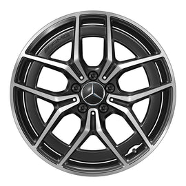 19" Mercedes-Benz E-Class AMG 5 Double Spoke OEM Complete Wheel Set