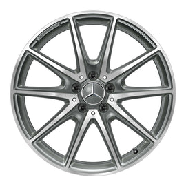 19" Mercedes-Benz E-Class AMG 10 Spoke OEM Complete Wheel Set