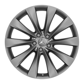 20” Mercedes-Benz S-Class 10 Spoke OEM Complete Wheel Set