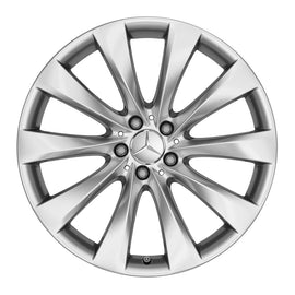 20” Mercedes-Benz S-Class 10 Spoke OEM Complete Wheel Set