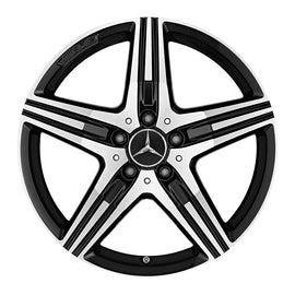 20” Mercedes-Benz S-Class AMG 5 Spoke OEM Complete Wheel Set