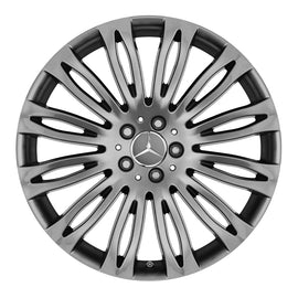 20” Mercedes-Benz S-Class Multi Spoke OEM Complete Wheel Set