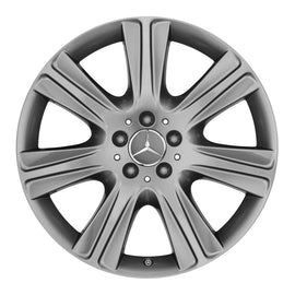 19” Mercedes-Benz S-Class 7 Spoke OEM Complete Wheel Set