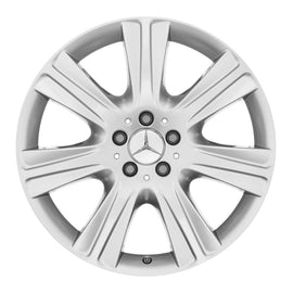 19” Mercedes-Benz S-Class 7 Spoke OEM Complete Wheel Set