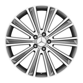 20” Mercedes-Benz S-Class 10 Spoke OEM Complete Wheel Set