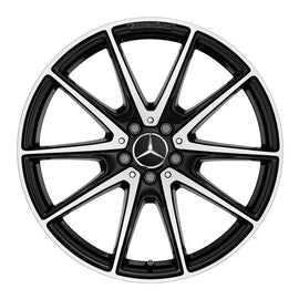 20” Mercedes-Benz S-Class AMG 10 Spoke OEM Complete Wheel Set