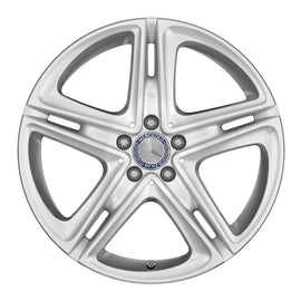 19" Mercedes-Benz E-Class 5 Twin Spoke OEM Complete Wheel Set