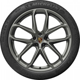21” Porsche Macan GT OEM Complete Wheel Set