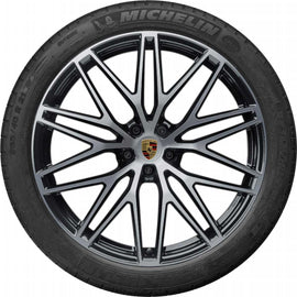 21” Porsche Macan RS Spyder OEM Complete Wheel Set