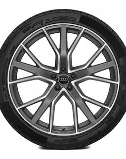 22” Audi Q7 OEM Complete Wheel Set
