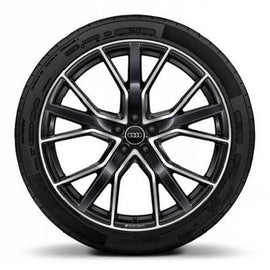 22” Audi Q8 OEM Complete Wheel Set